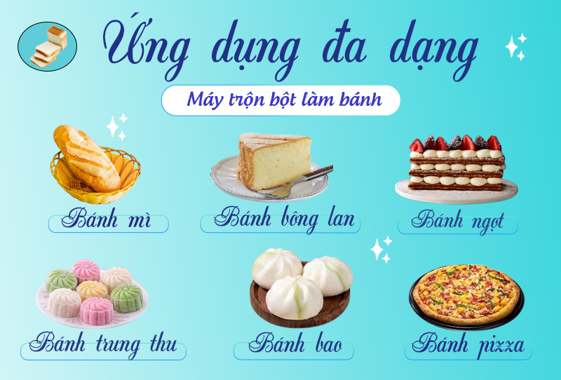 máy trộn bột làm bánh trung thu