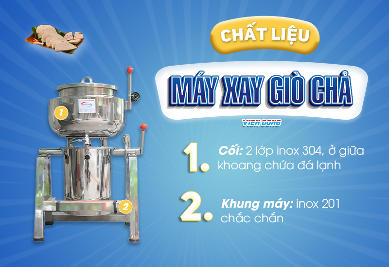 máy xay giò chả 7kg