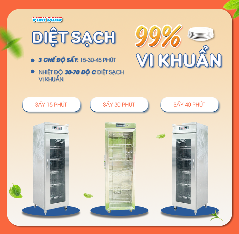 tủ sấy chén bát 1 cánh kính