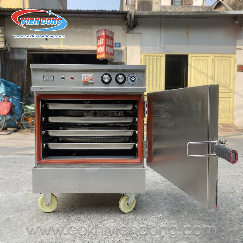 giá tủ hấp cơm công nghiệp