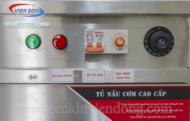 giá tủ hấp cơm công nghiệp