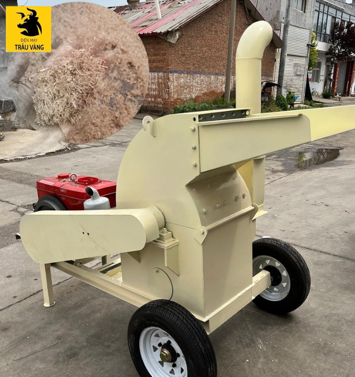 Máy nghiền gỗ thành mùn cưa mini