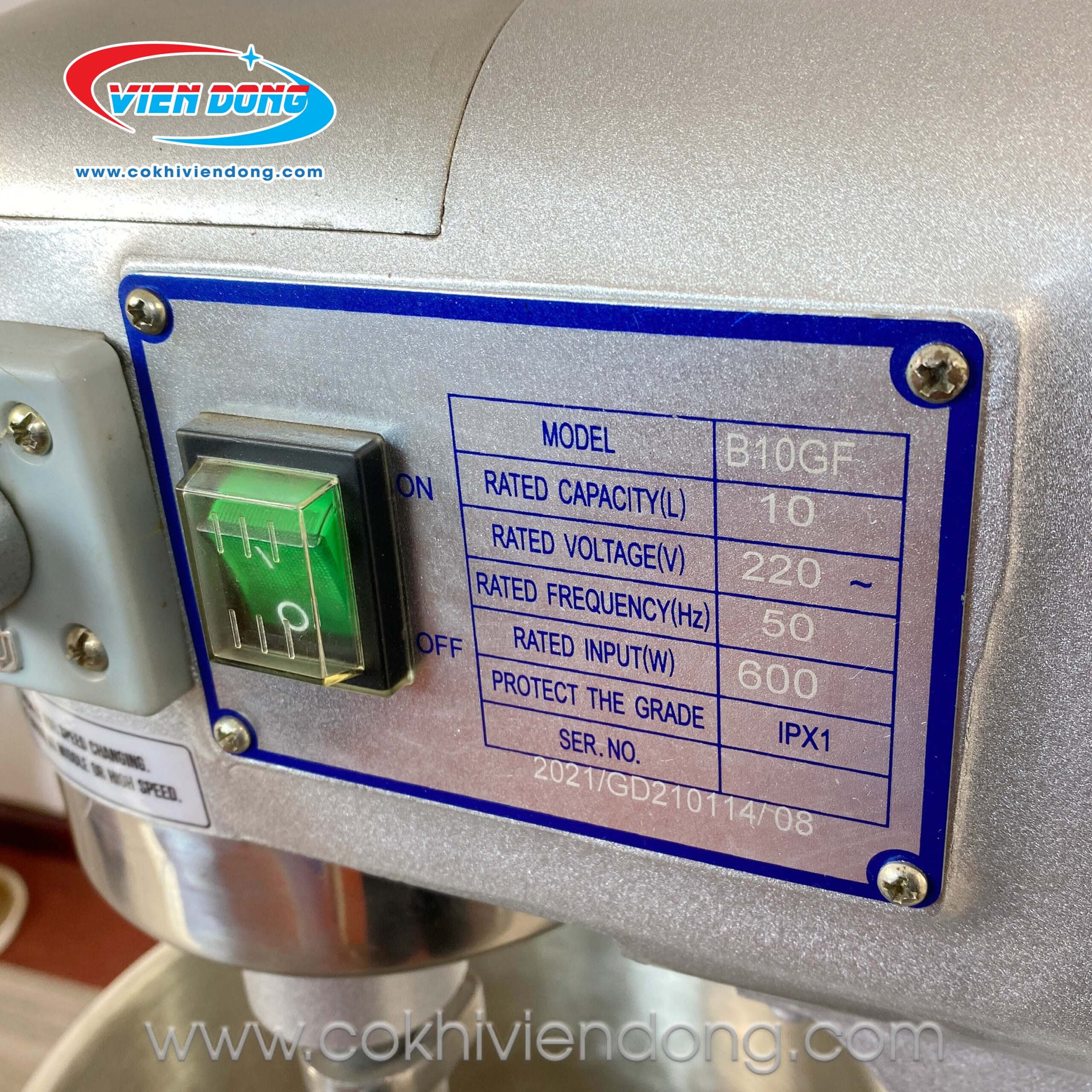 Máy trộn bột đánh trứng 10 lít 
