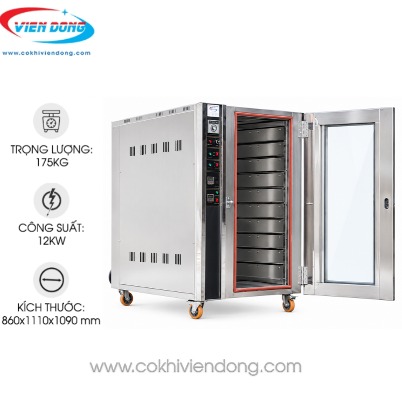 Lò nướng bánh mì đối lưu 8 khay Southstar