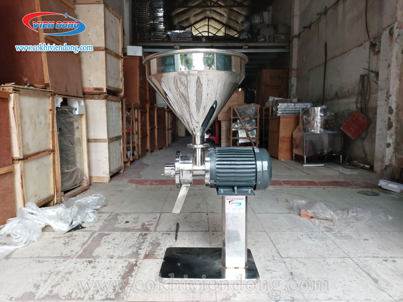 Máy xay cà phê hạt inox 1HP