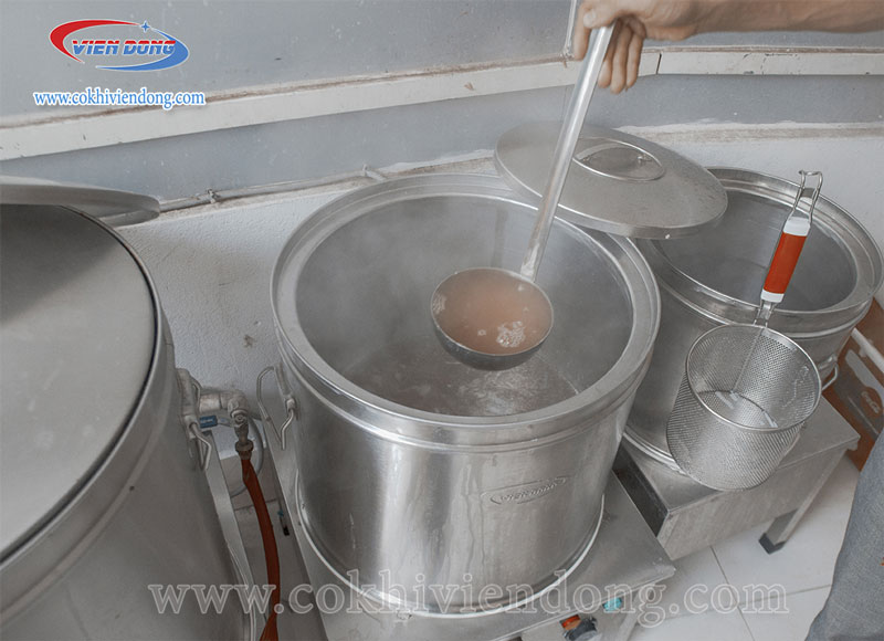 Nồi nấu nước lèo nấu phở điện Nồi nấu nước lèo nấu phở điện