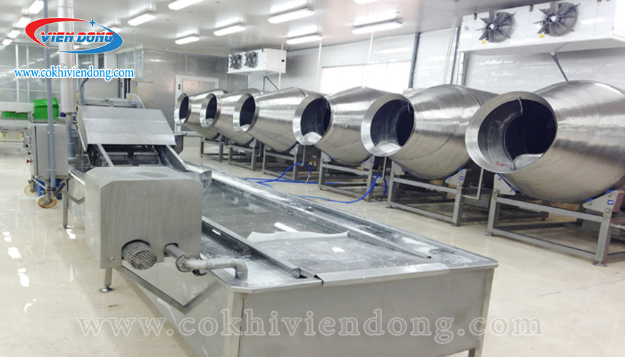 máy rủa cá inox- dây chuyền làm chả cá máy rủa cá inox- dây chuyền làm chả cá