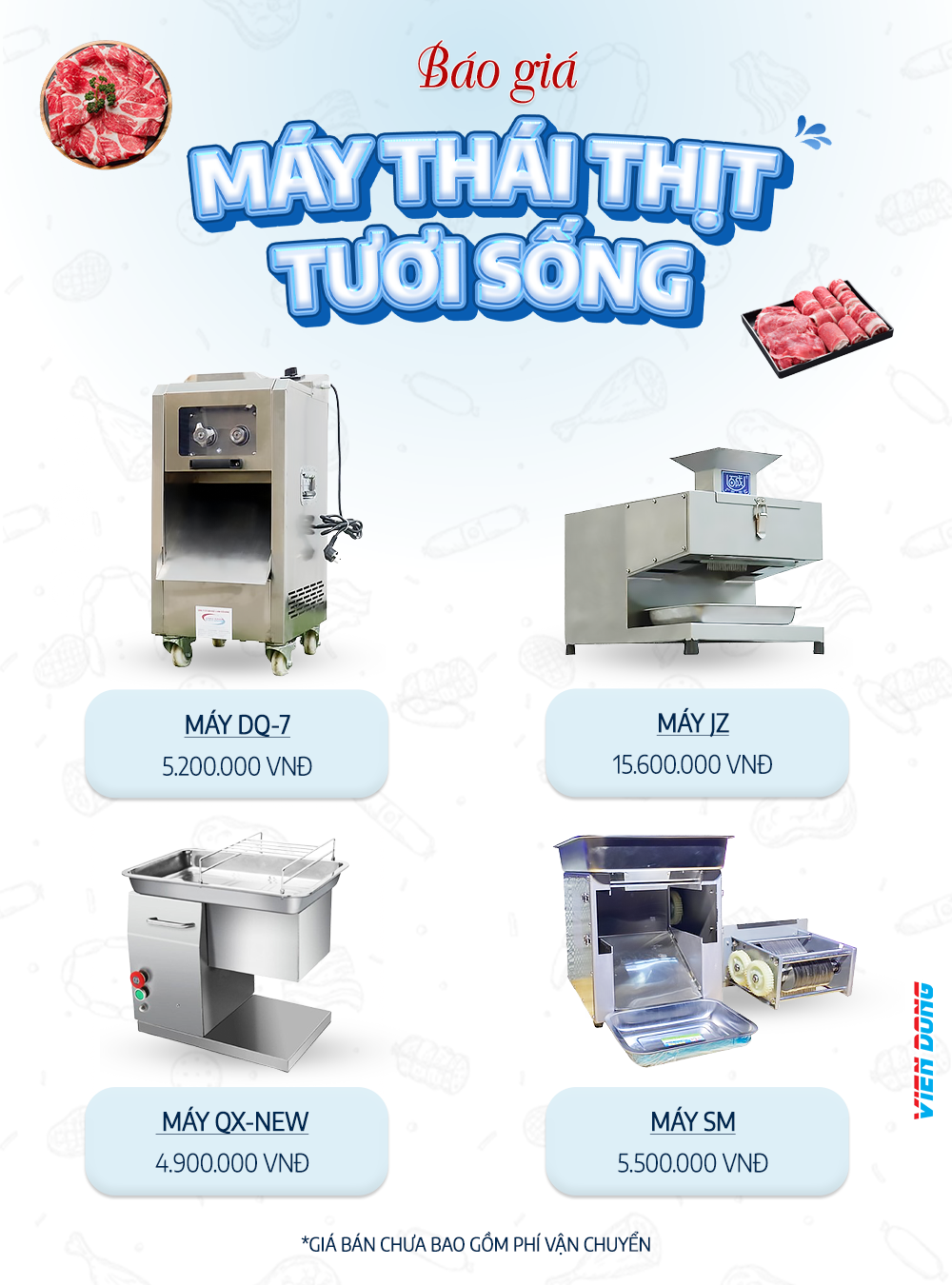 sử dụng máy thái thịt tươi sống sử dụng máy thái thịt tươi sống