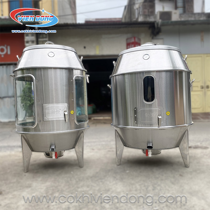 Lò quay vịt có kính 90