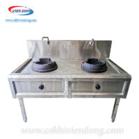 Bếp Á 2 họng gas kiềng tô 5A1