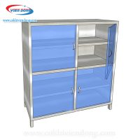 Tủ kiếng 4 cánh