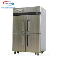 Tủ đông công nghiệp 4 cánh 1 log có quạt