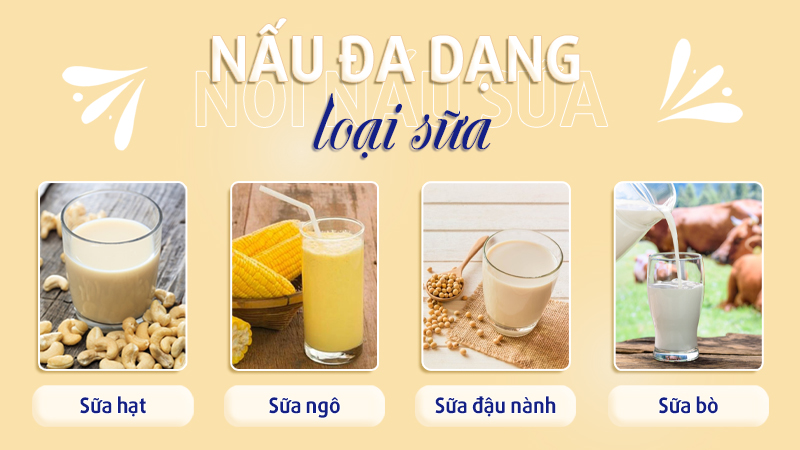 nồi nấu sữa đậu nành 40L
