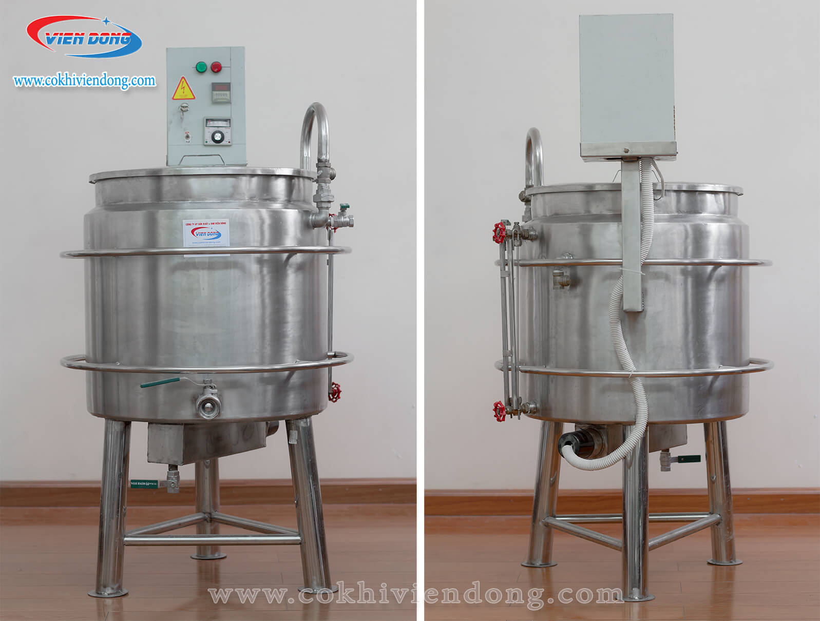 nồi nấu sữa đậu nành 40L