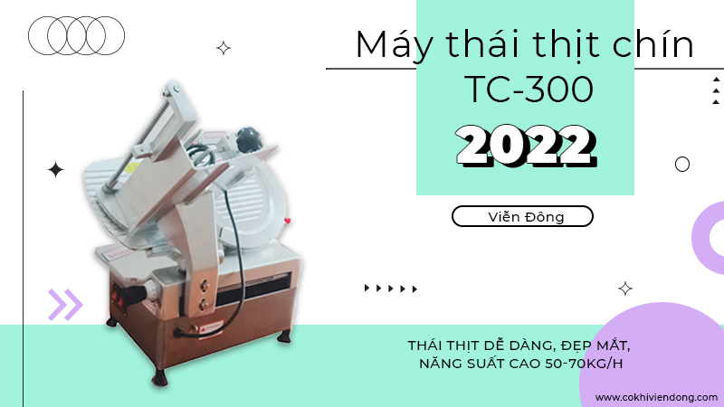 máy thái thịt chín TC-300