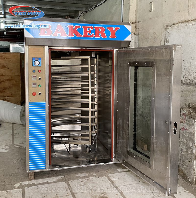 Lò nướng bánh mì xoay 10 khay
