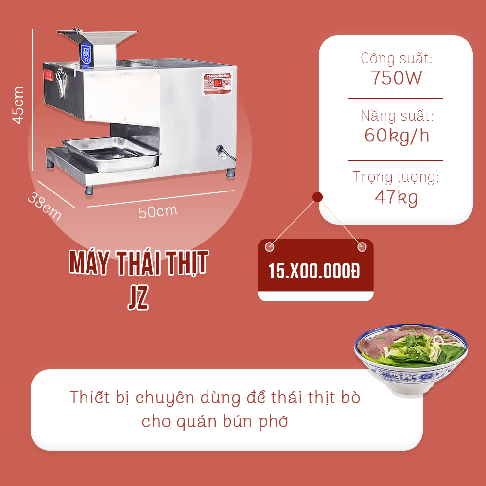 Máy thái thịt bò Máy thái thịt bò