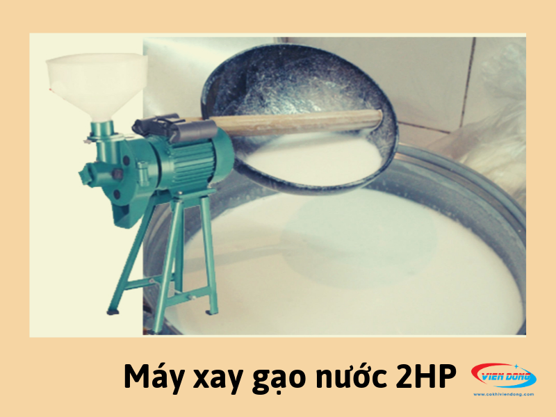 máy xay gạo nước 2 HP