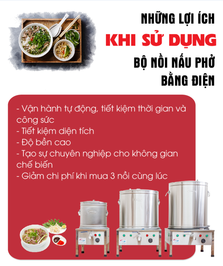 bộ nồi nấu phở