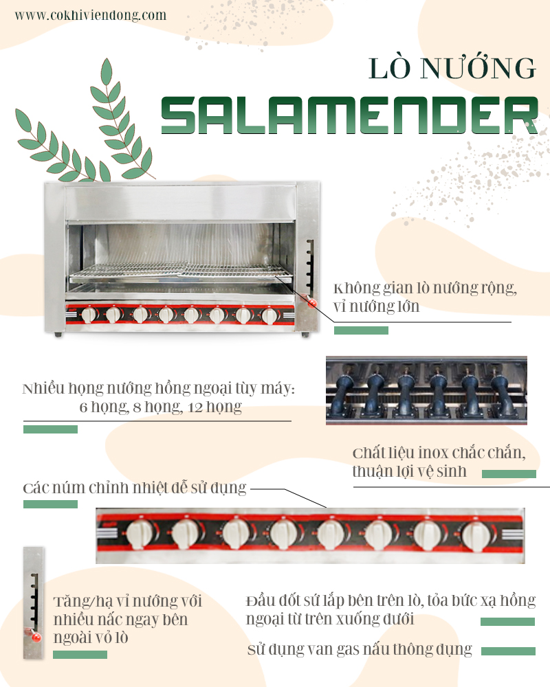 Lò nướng Salamender