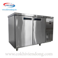 Tủ mát kèm bàn làm việc 1m2