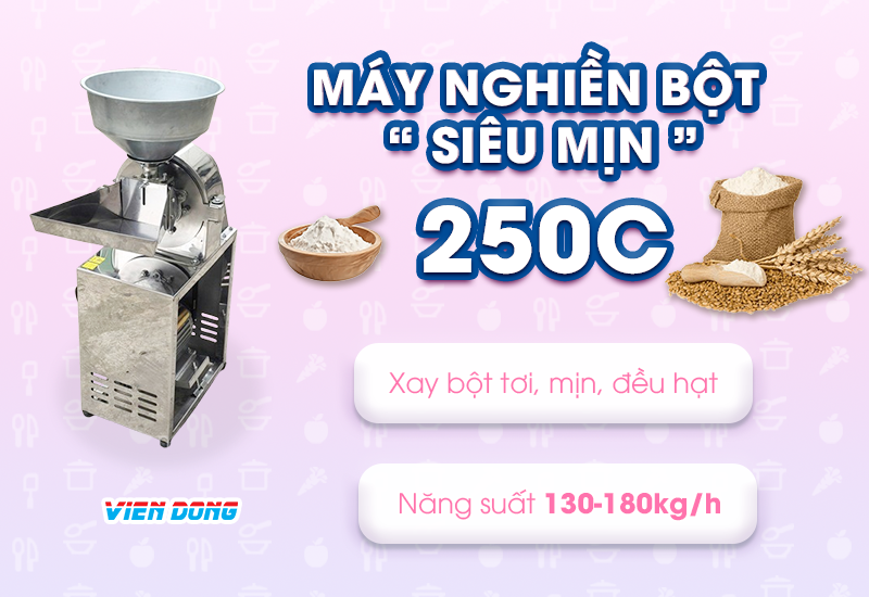 Máy xay bột khô siêu mịn