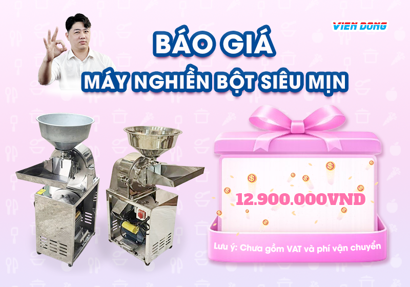 Máy xay bột khô siêu mịn