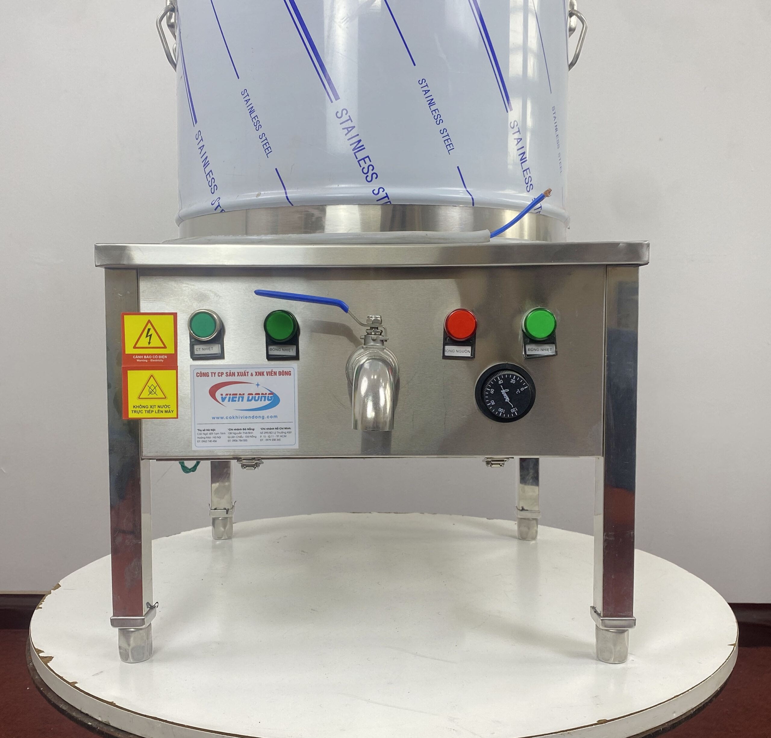 Nồi nấu phở 100L