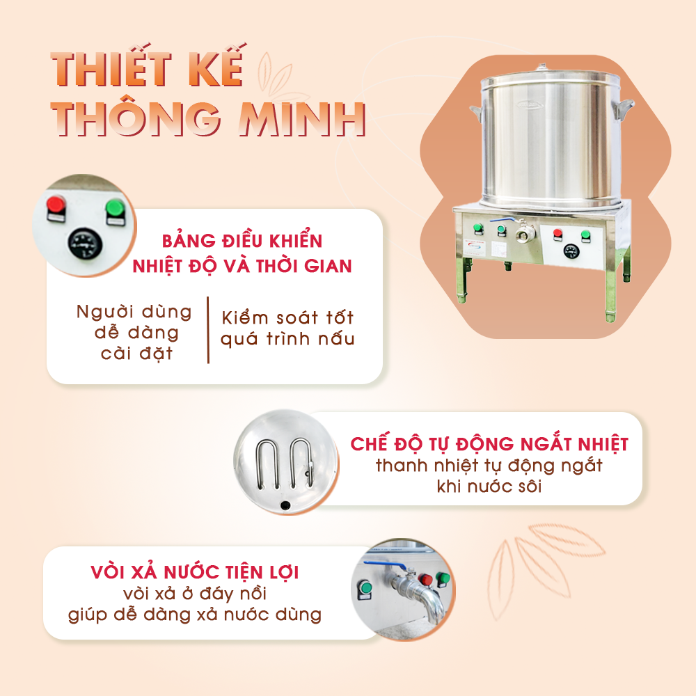 nồi nấu phở 60L