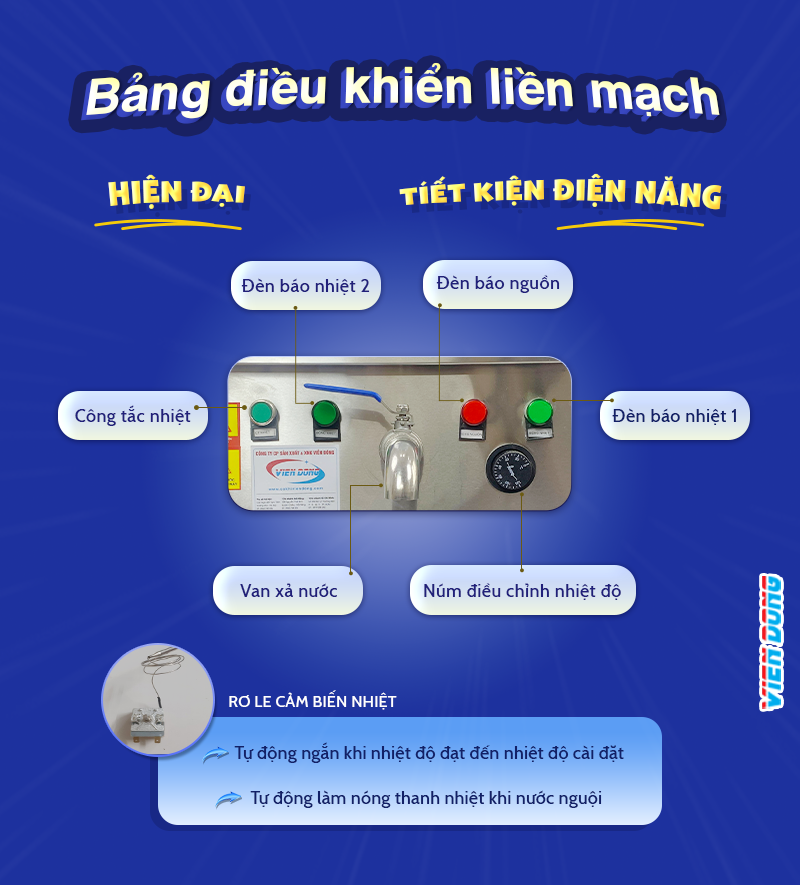 Nồi hầm xương điện 120L