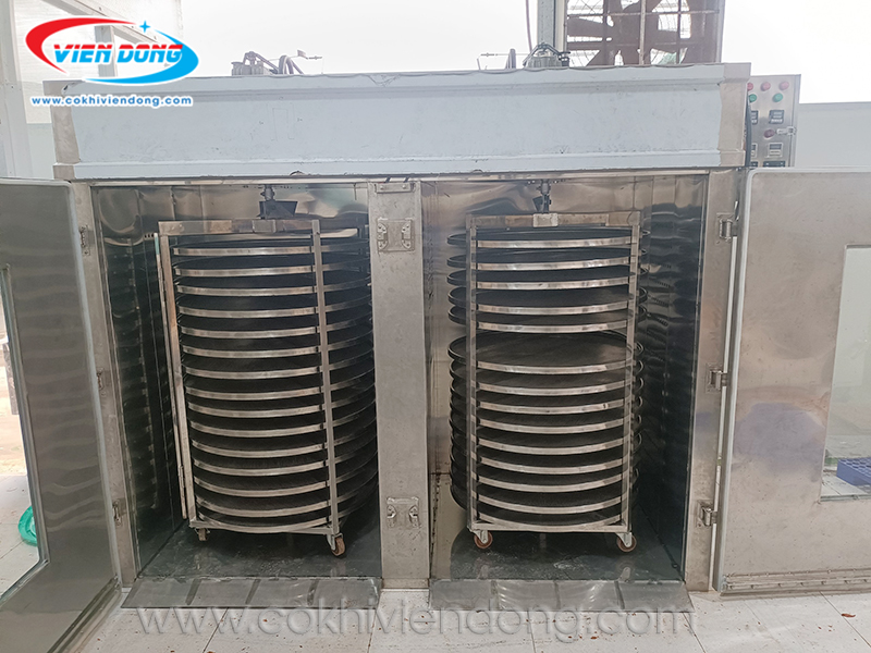 Tủ sấy nông sản xoay 30 khay