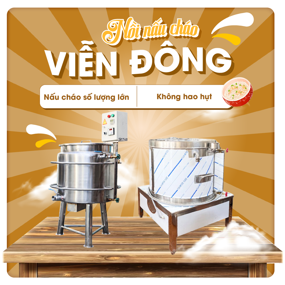 Nồi nấu cháo công nghiệp