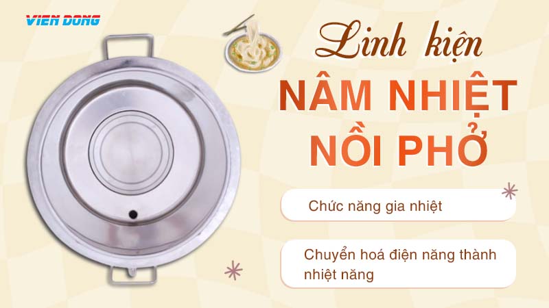 mâm nhiệt nồi phở