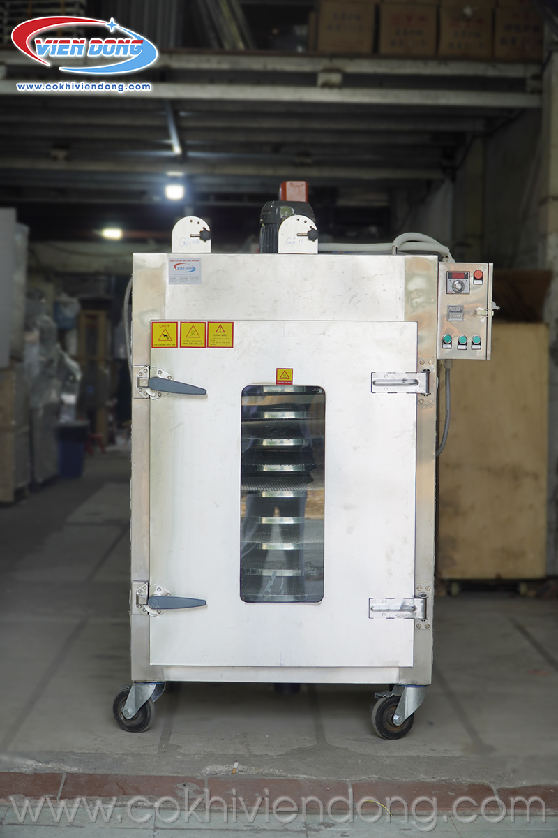 tủ sấy nông sản xoay 12 khay