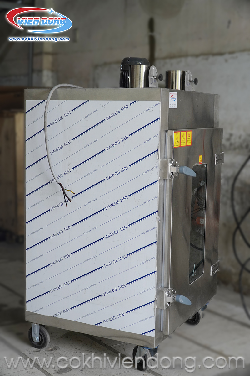tủ sấy nông sản xoay 12 khay