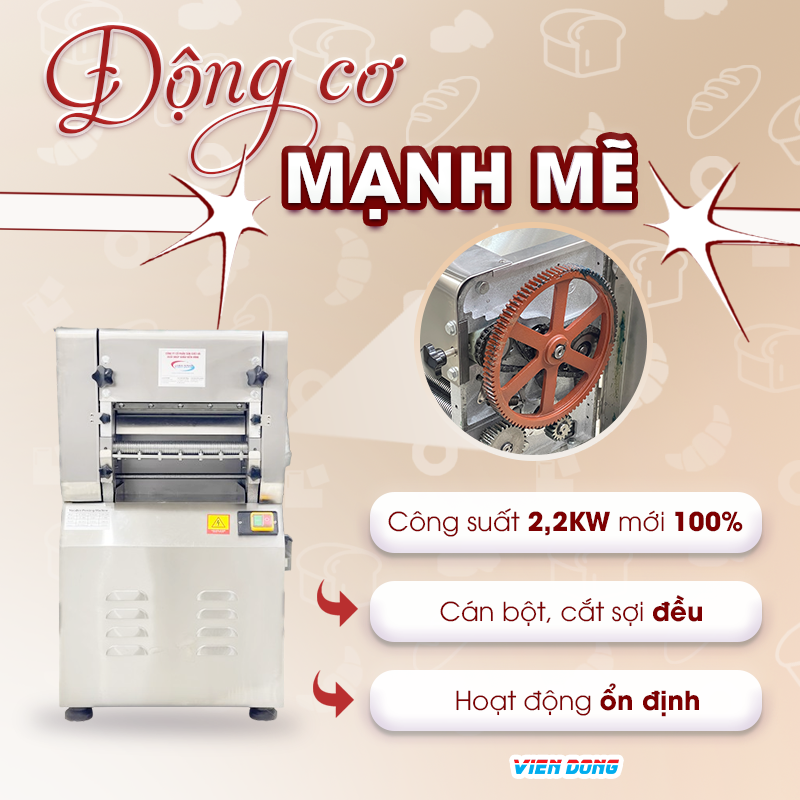 Máy cán bột 1 chiều Máy cán bột 1 chiều