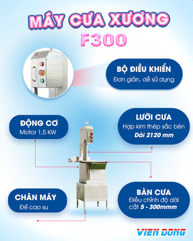 Máy cưa xương inox F300