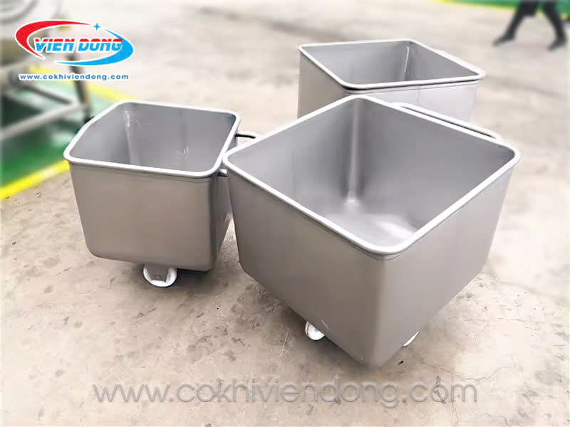 Thùng đựng thịt inox