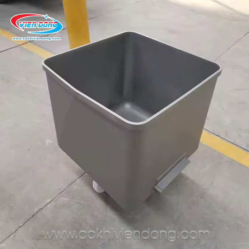 xe thùng đựng thịt inox