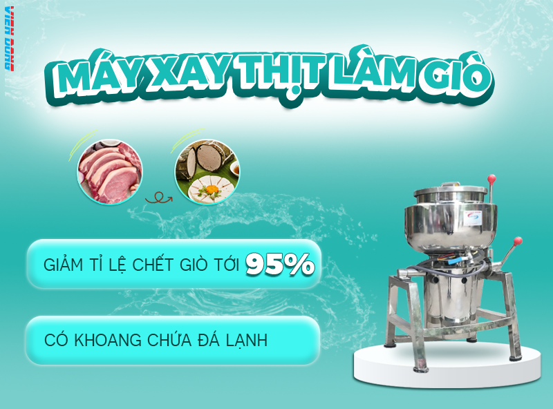 Máy xay giò chả công nghiệp