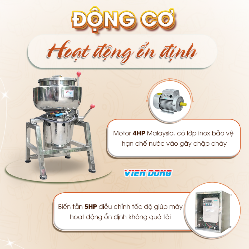 máy xay giò chả 5kg