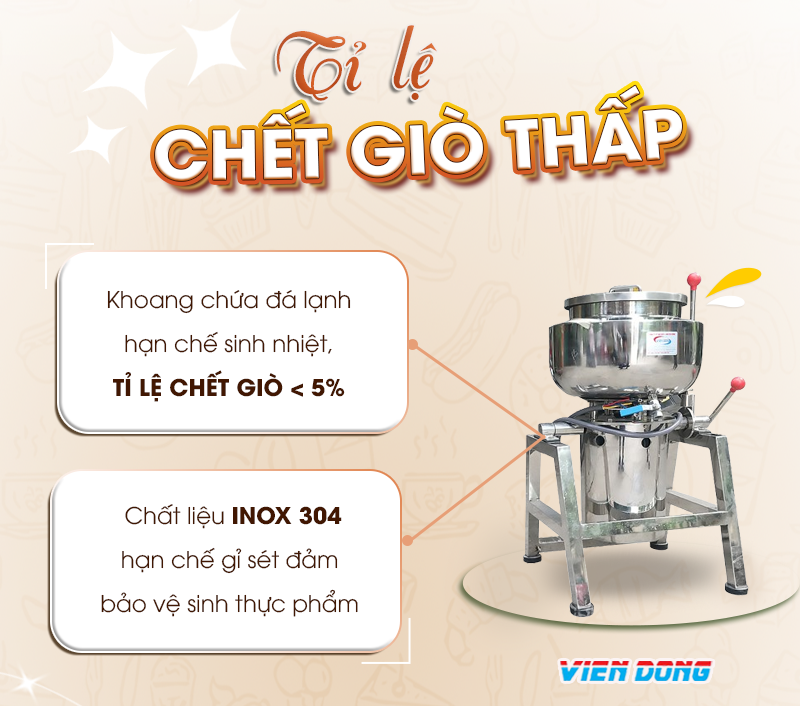 máy xay giò chả 5kg