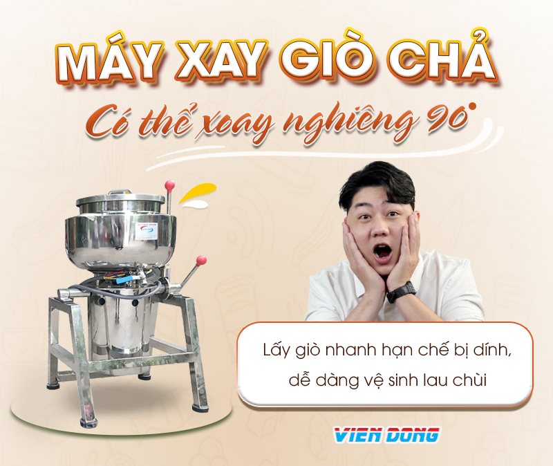 máy xay giò chả 5kg