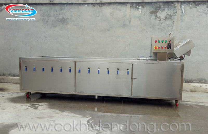 máy rửa rau củ quả công nghiệp