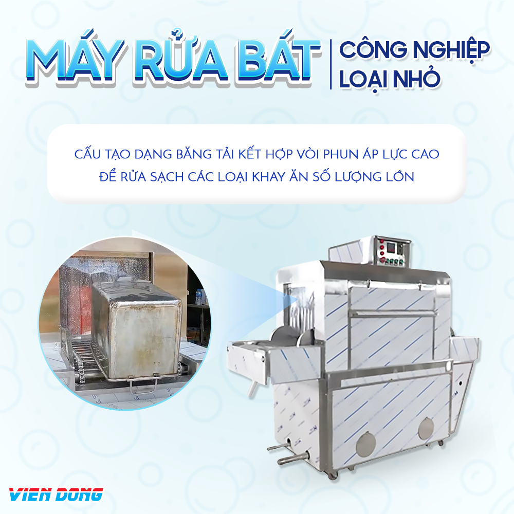 máy rửa bát công nghiệp loại nhỏ