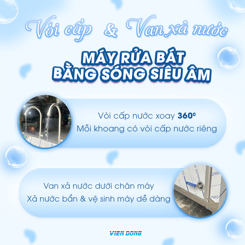 Máy rửa bát bằng sóng siêu âm Máy rửa bát bằng sóng siêu âm