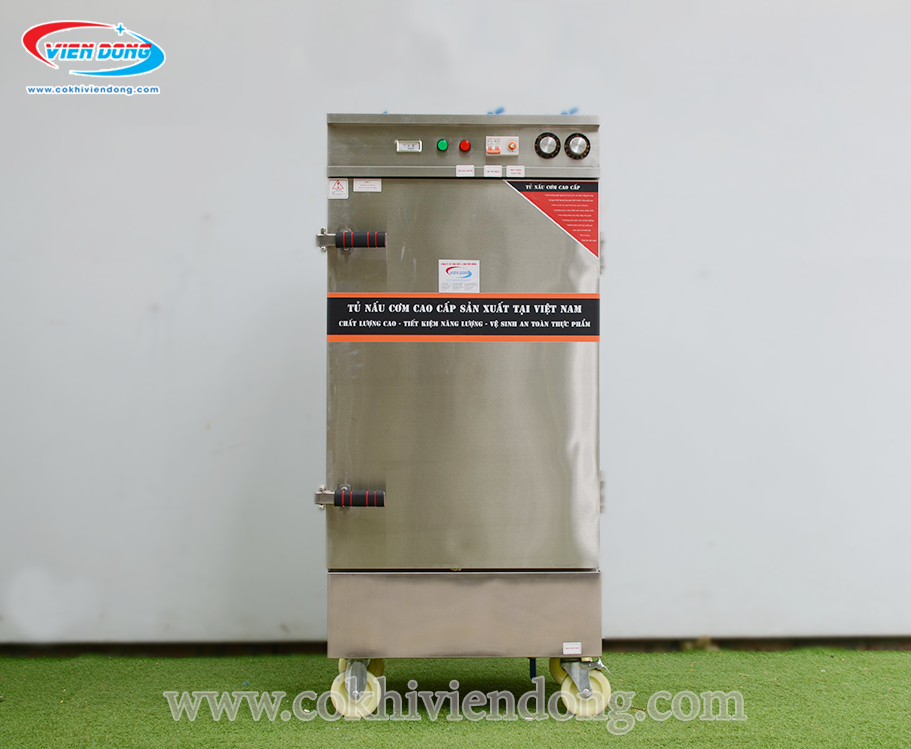 tủ hấp công nghiệp dùng điện 12 khay