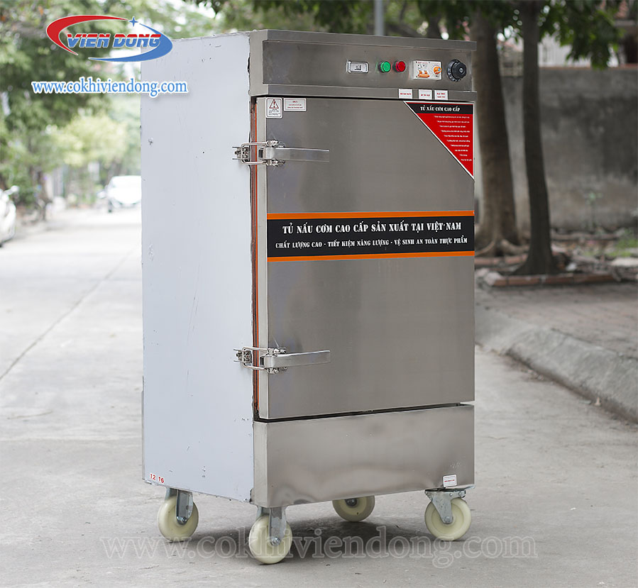 Tủ cơm công nghiệp 8 khay