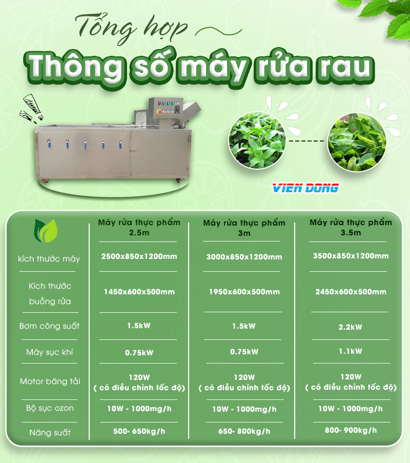 máy rửa rau củ quả công nghiệp