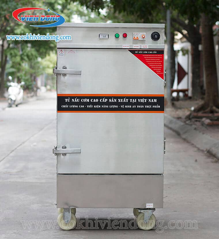 Tủ cơm công nghiệp 8 khay